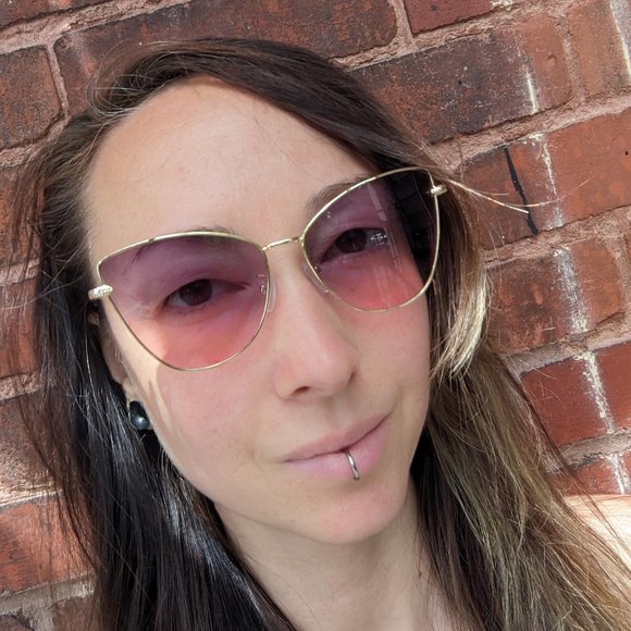 Fashion Oversized Vintage Style Cat Eye Sunglasses Summer Eyewear Shades - Picture 7 of 7